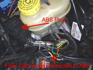 Jeep Grand Cherokee 2.7 crd axle ratio replace abs can bus filter connection